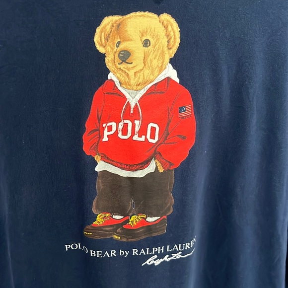 Polo by Ralph Lauren Polo Bear hoodie shirt - Picture 4 of 5